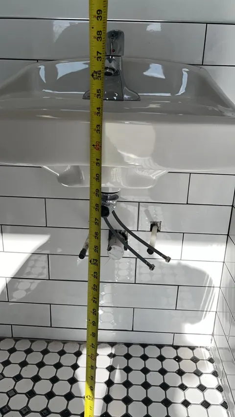 ADA commercial sink installed by AZUR Overhauling in Orlando, FL
